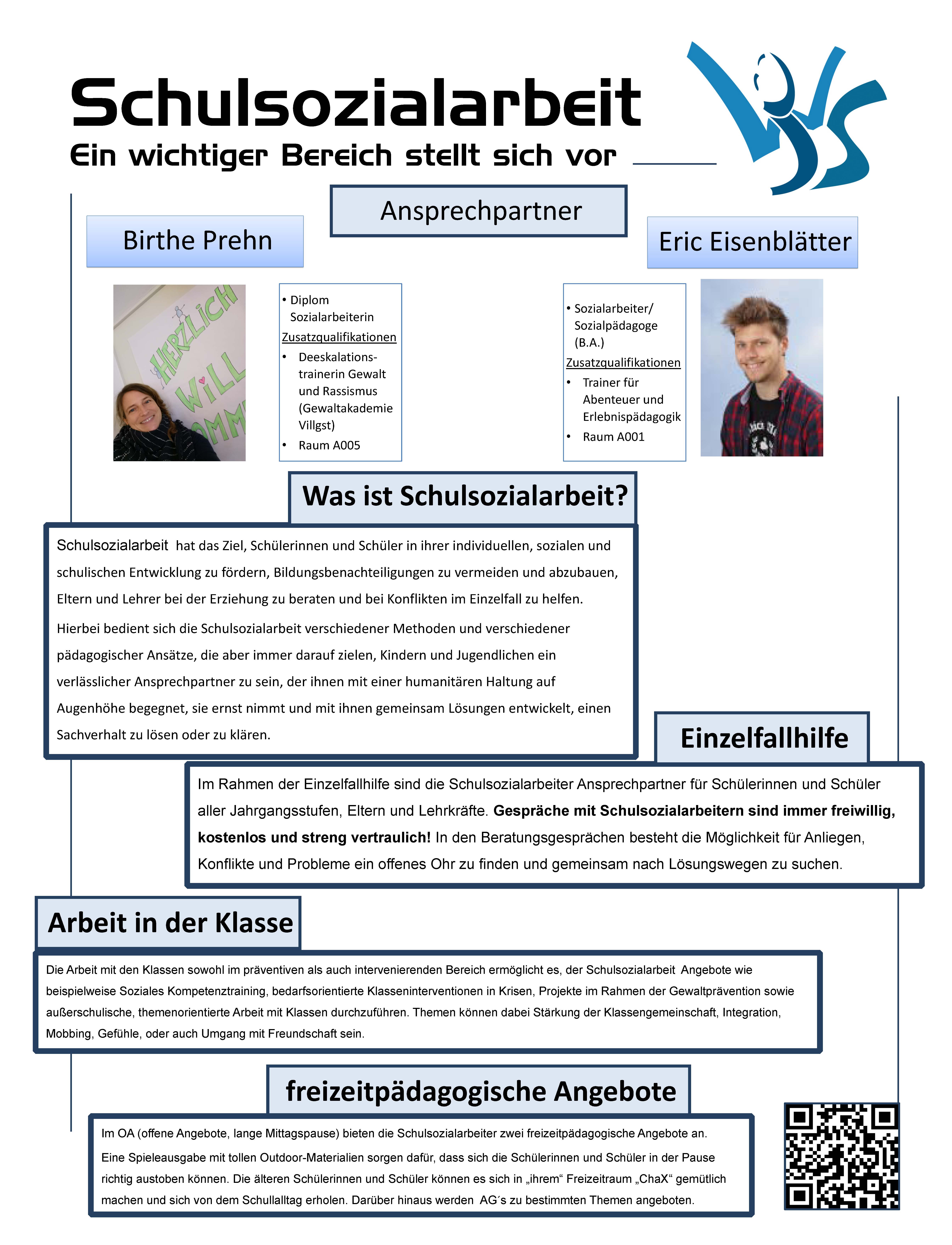 plakat Schulsozialarbeitr